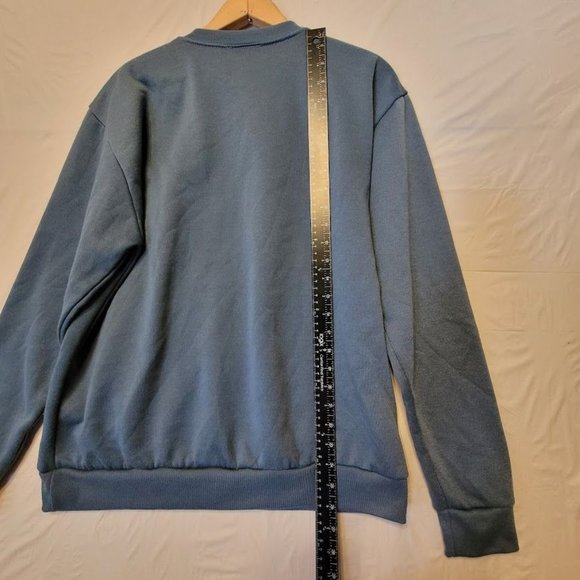 Wear Code Las Vegas Nevada Blue Gray Sweatshirt Womens Size L - Picture 7 of 10